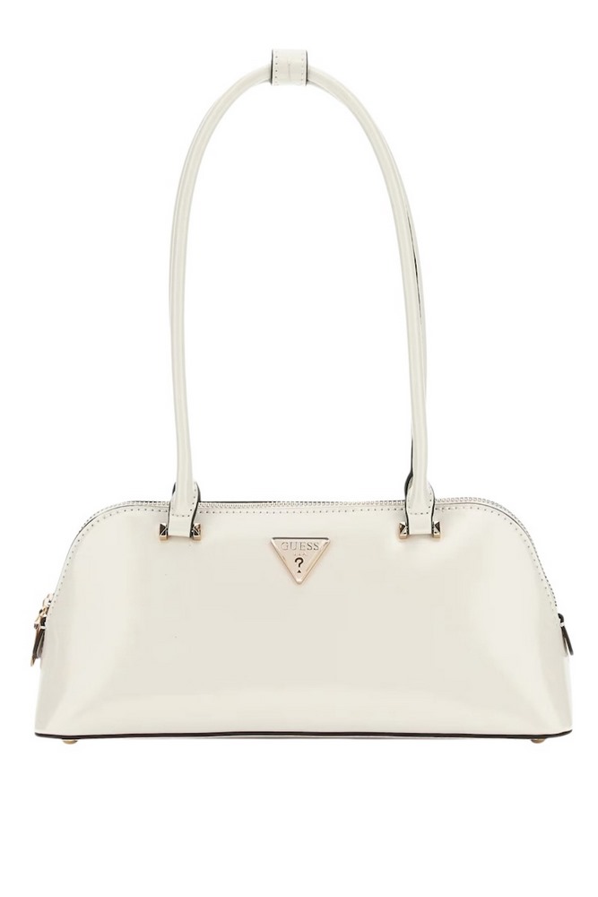 GUESS ARNELA SHOULDER SATCHEL ΤΣΑΝΤΑ ΓΥΝΑΙΚΕΙΑ WHITE