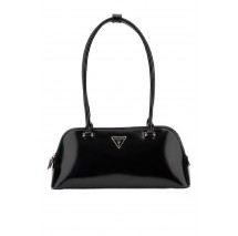 GUESS ARNELA SHOULDER SATCHEL ΤΣΑΝΤΑ ΓΥΝΑΙΚΕΙΑ BLACK