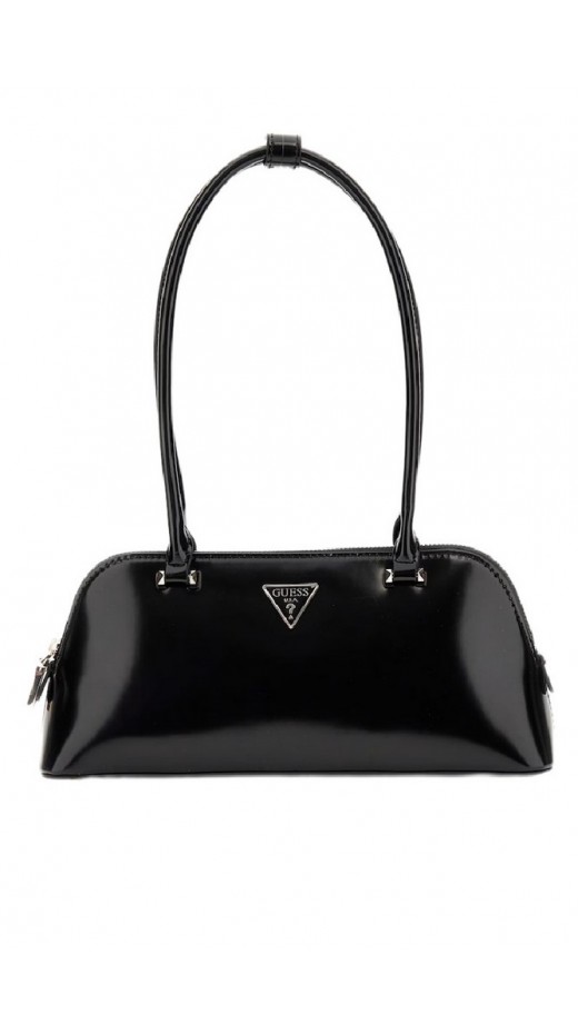 GUESS ARNELA SHOULDER SATCHEL ΤΣΑΝΤΑ ΓΥΝΑΙΚΕΙΑ BLACK