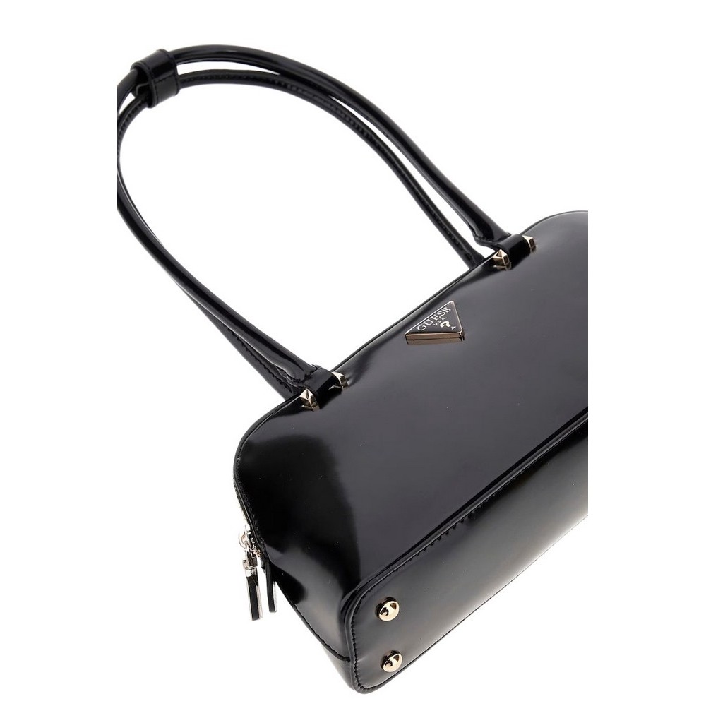 GUESS ARNELA SHOULDER SATCHEL ΤΣΑΝΤΑ ΓΥΝΑΙΚΕΙΑ BLACK