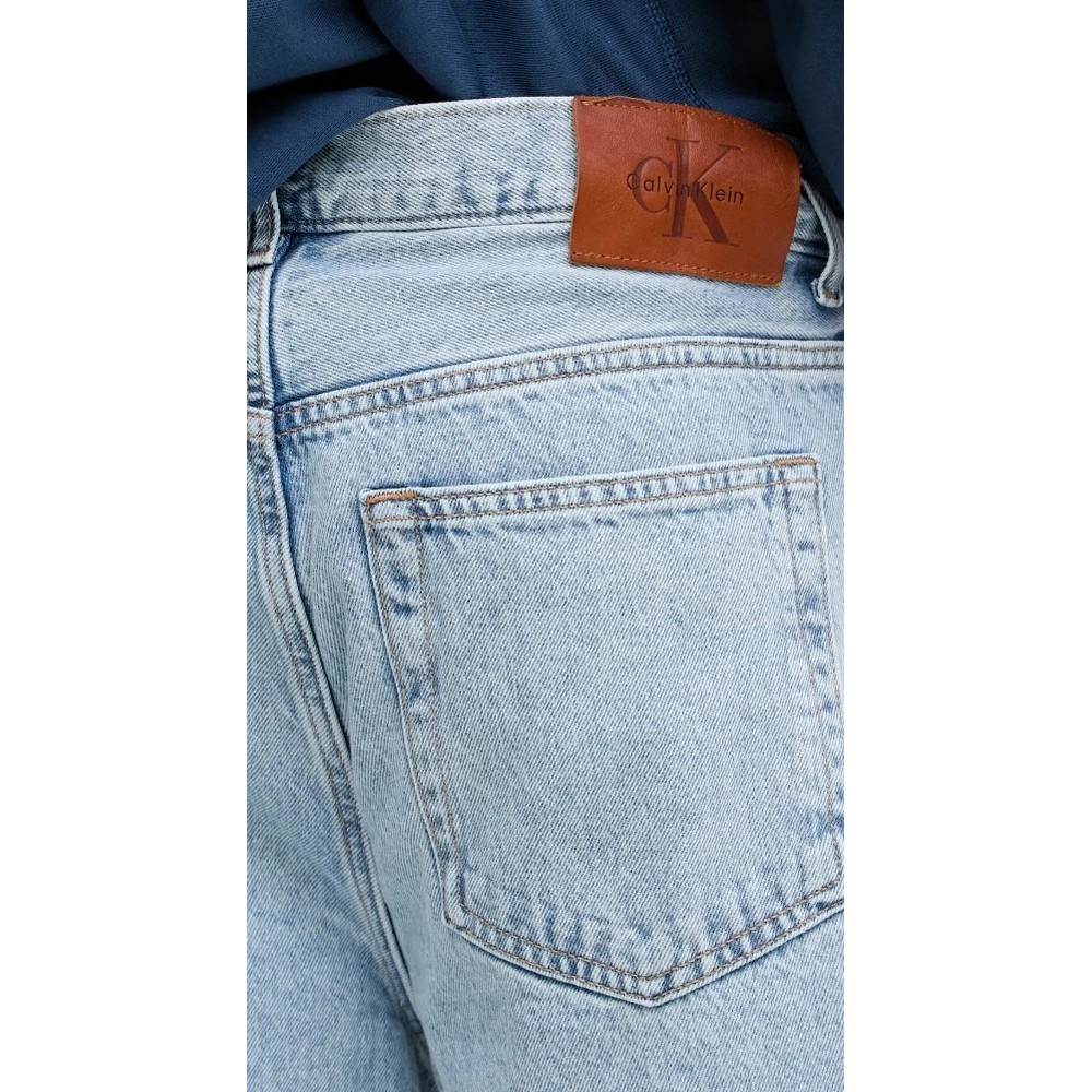 CALVIN KLEIN JEANS LONG SHORT RIVAL BLUE ΤΖΙΝ ΒΕΡΜΟΥΔΑ ΑΝΔΡΙΚΗ DENIM LIGHT