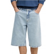 CALVIN KLEIN JEANS LONG SHORT RIVAL BLUE ΤΖΙΝ ΒΕΡΜΟΥΔΑ ΑΝΔΡΙΚΗ DENIM LIGHT