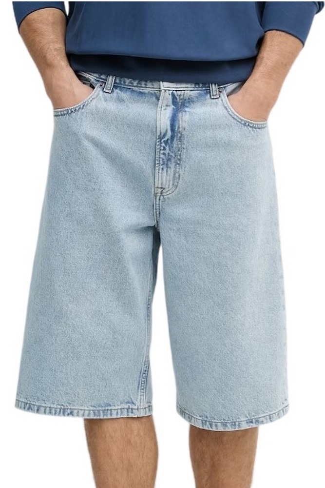 CALVIN KLEIN JEANS LONG SHORT RIVAL BLUE ΤΖΙΝ ΒΕΡΜΟΥΔΑ ΑΝΔΡΙΚΗ DENIM LIGHT