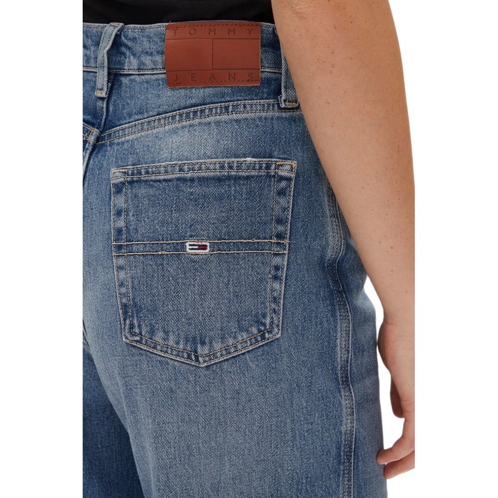 TOMMY JEANS CLAIRE HR WD RWB BI5135 ΠΑΝΤΕΛΟΝΙ ΓΥΝΑΙΚΕΙΟ BLUΕ DENIM