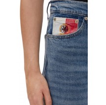 TOMMY JEANS CLAIRE HR WD RWB BI5135 ΠΑΝΤΕΛΟΝΙ ΓΥΝΑΙΚΕΙΟ BLUΕ DENIM