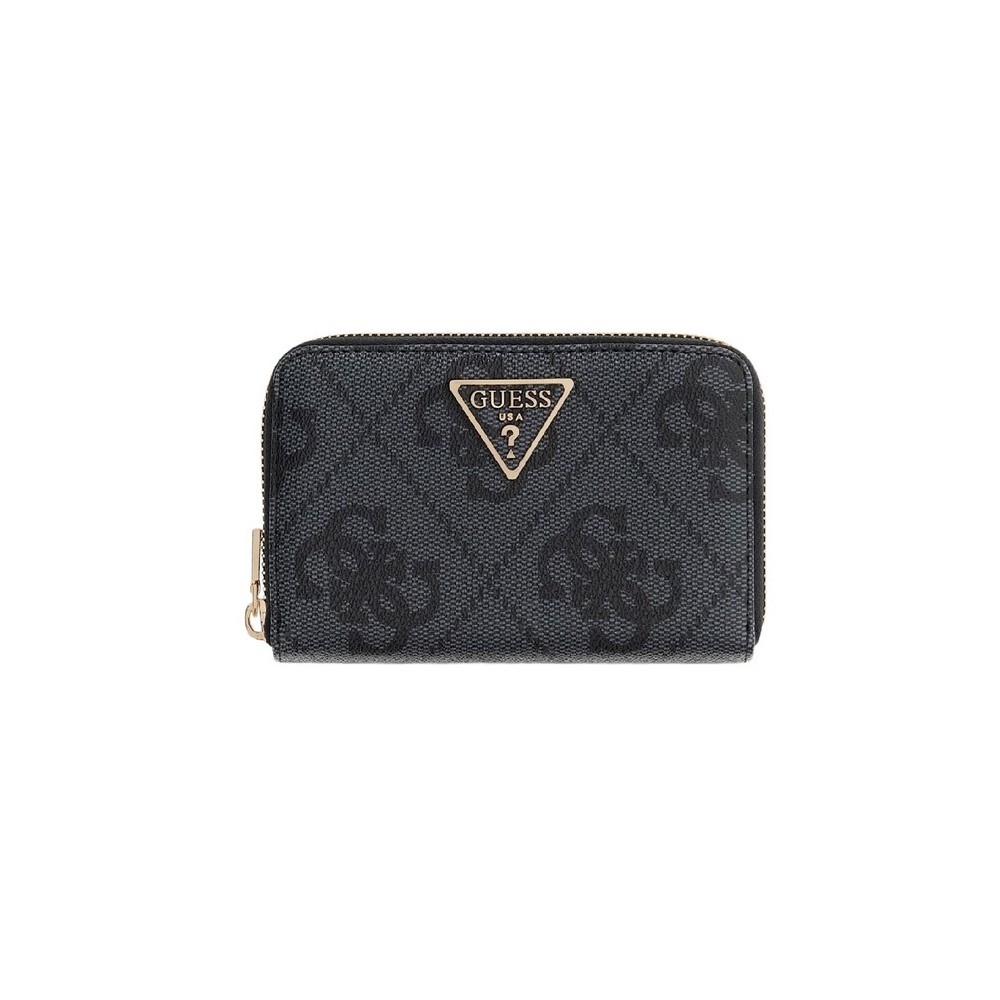 GUESS LAUREL II SLG MED ZIP AROUND ΠΟΡΤΟΦΟΛΙ ΓΥΝΑΙΚΕΙΟ GREY