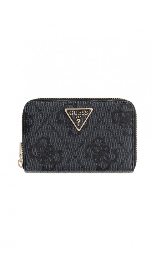 GUESS LAUREL II SLG MED ZIP AROUND ΠΟΡΤΟΦΟΛΙ ΓΥΝΑΙΚΕΙΟ GREY