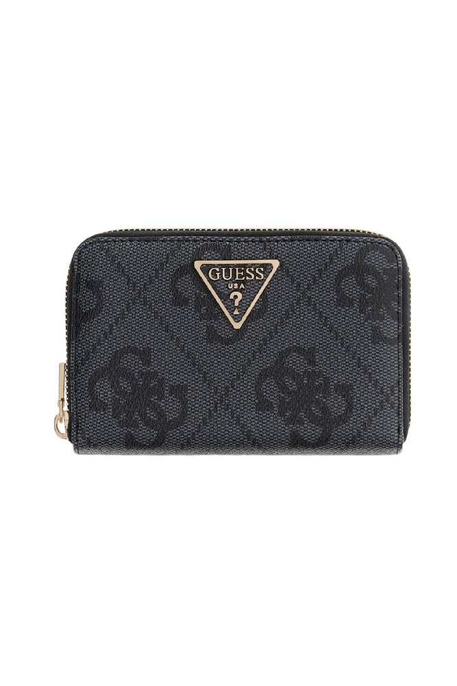 GUESS LAUREL II SLG MED ZIP AROUND ΠΟΡΤΟΦΟΛΙ ΓΥΝΑΙΚΕΙΟ GREY