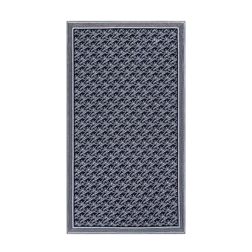 TOMMY HILFIGER SCRIPT TOWEL ΠΕΤΣΕΤΑ UNISEX NAVY