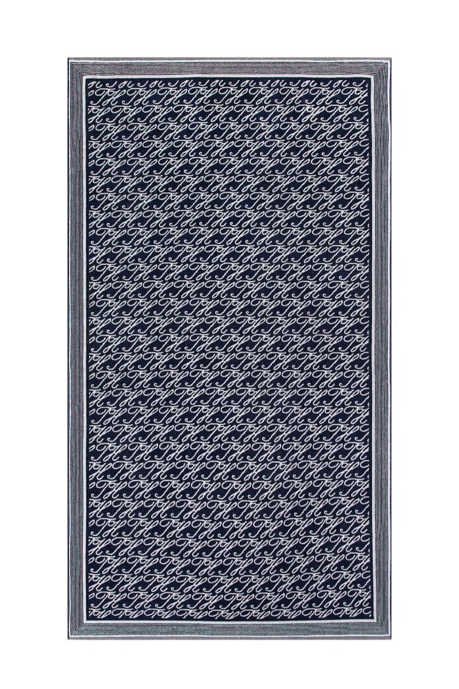TOMMY HILFIGER SCRIPT TOWEL ΠΕΤΣΕΤΑ UNISEX NAVY