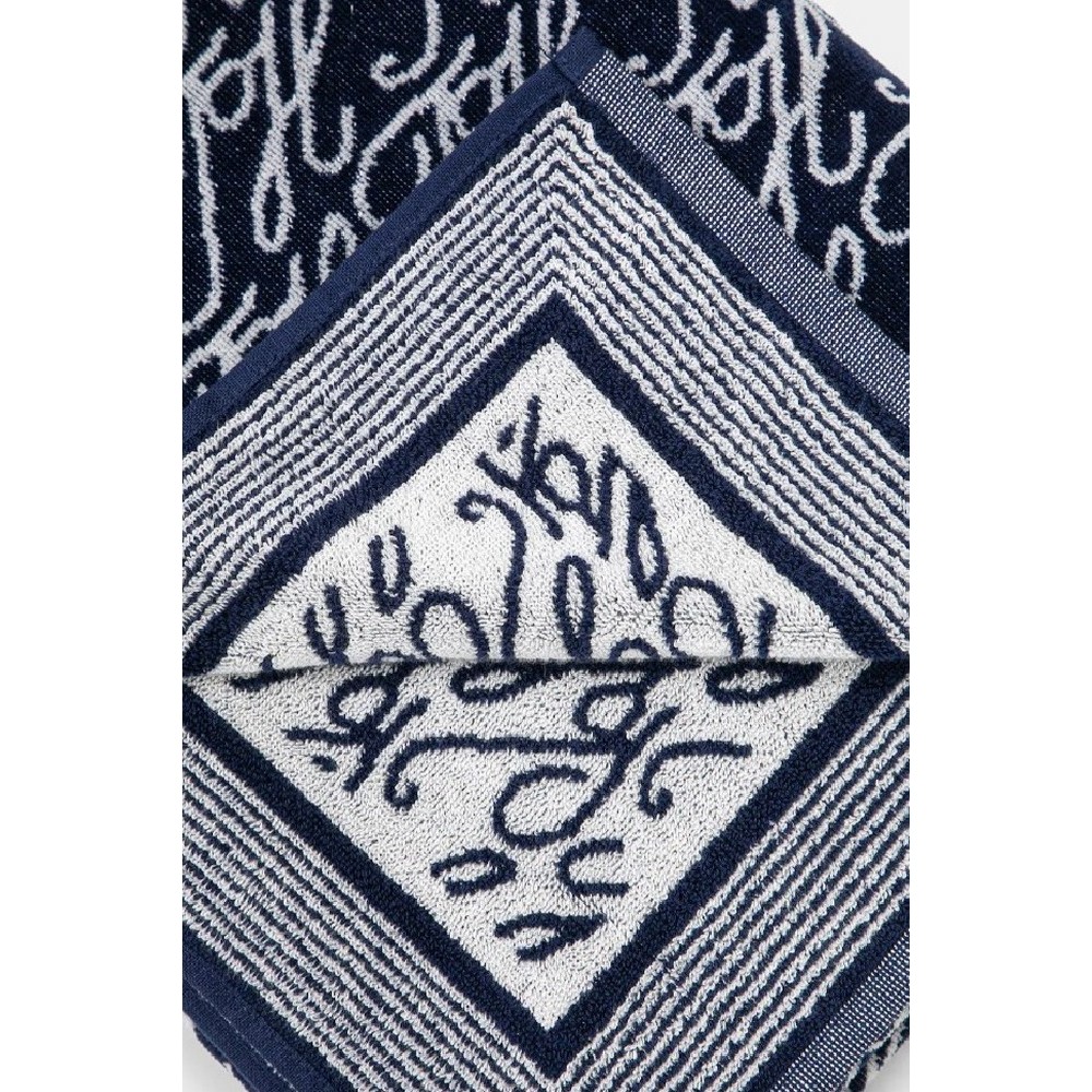 TOMMY HILFIGER SCRIPT TOWEL ΠΕΤΣΕΤΑ UNISEX NAVY