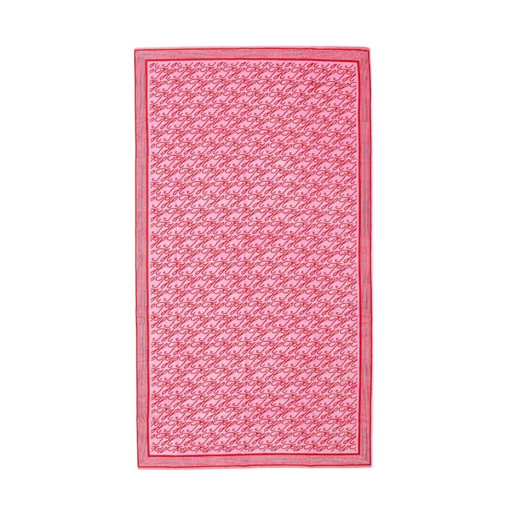 TOMMY HILFIGER SCRIPT TOWEL ΠΕΤΣΕΤΑ UNISEX ROSE