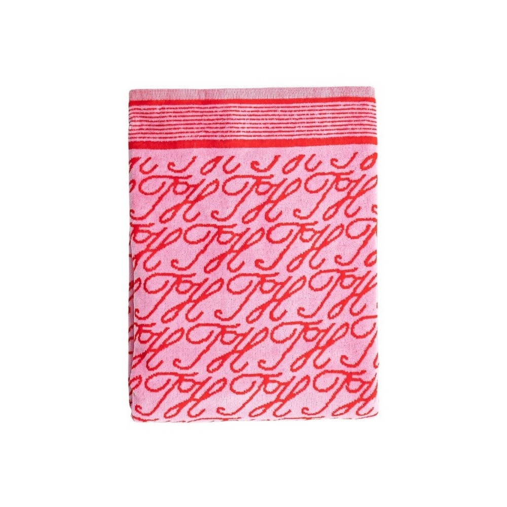 TOMMY HILFIGER SCRIPT TOWEL ΠΕΤΣΕΤΑ UNISEX ROSE