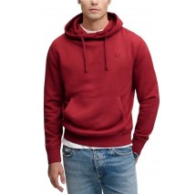 SUPERDRY OVIN ESSENTIAL SDCO LOGO HOOD ΜΠΛΟΥΖΑ ΦΟΥΤΕΡ ΑΝΔΡΙΚΗ BORDEAUX