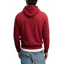 SUPERDRY OVIN ESSENTIAL SDCO LOGO HOOD ΜΠΛΟΥΖΑ ΦΟΥΤΕΡ ΑΝΔΡΙΚΗ BORDEAUX