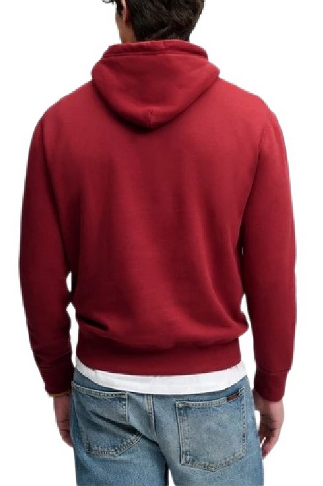 SUPERDRY OVIN ESSENTIAL SDCO LOGO HOOD ΜΠΛΟΥΖΑ ΦΟΥΤΕΡ ΑΝΔΡΙΚΗ BORDEAUX
