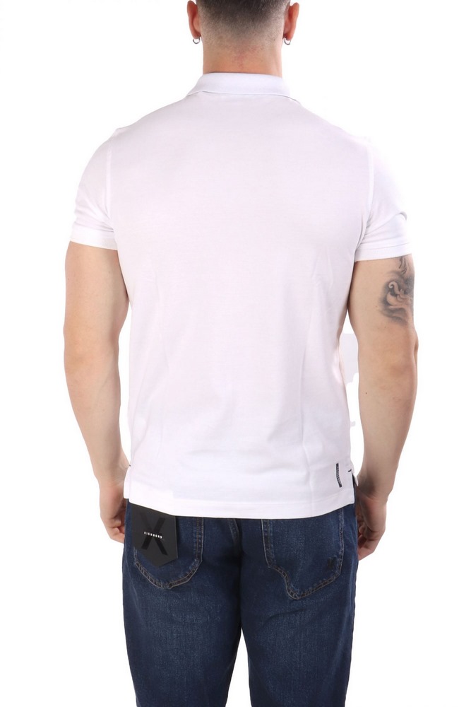 U.S.POLO ASSN FLYN 000272 CBP5 POLO T-SHIRT ΜΠΛΟΥΖΑ ΑΝΔΡΙΚΗ WHITE