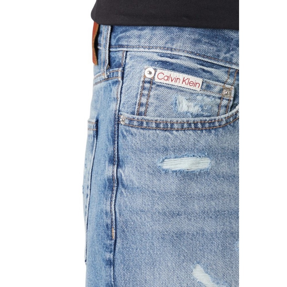 CALVIN KLEIN JEANS CLASSIC SHORT LAMBERT ΤΖΙΝ ΣΟΡΤΣ ΑΝΔΡΙΚΟ DENIM LIGHT