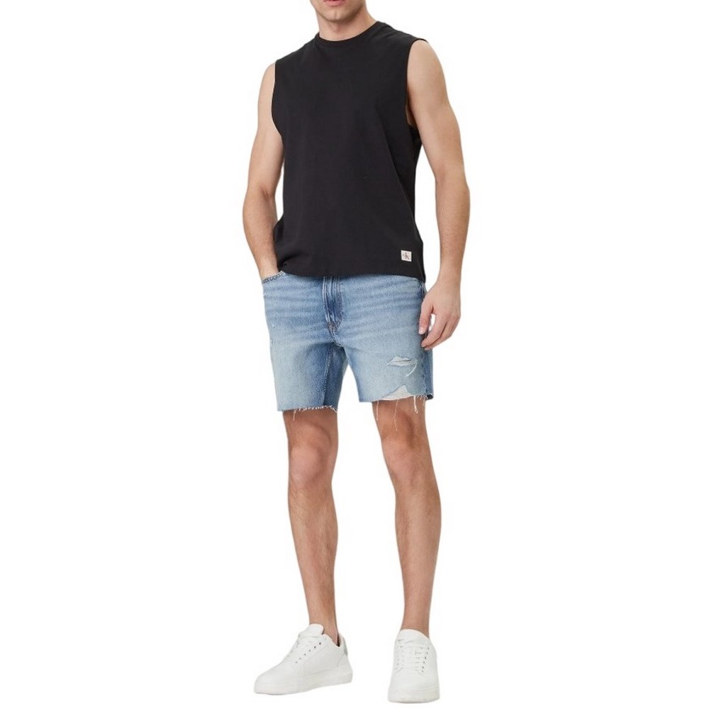 CALVIN KLEIN JEANS CLASSIC SHORT LAMBERT ΤΖΙΝ ΣΟΡΤΣ ΑΝΔΡΙΚΟ DENIM LIGHT