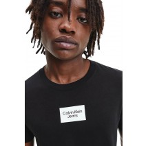 CALVIN KLEIN JEANS SMALL CENTER BOX T-SHIRT ΑΝΔΡΙΚΟ BLACK