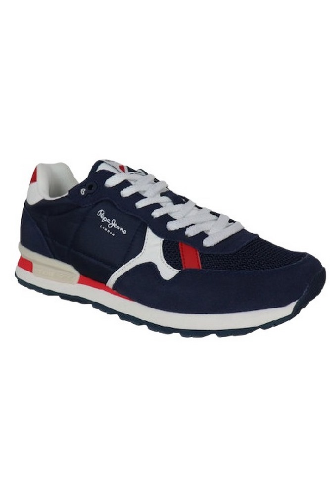 PEPE JEANS BRIT MAN HERITAGE ΠΑΠΟΥΤΣΙ ΑΝΔΡΙΚΟ NAVY