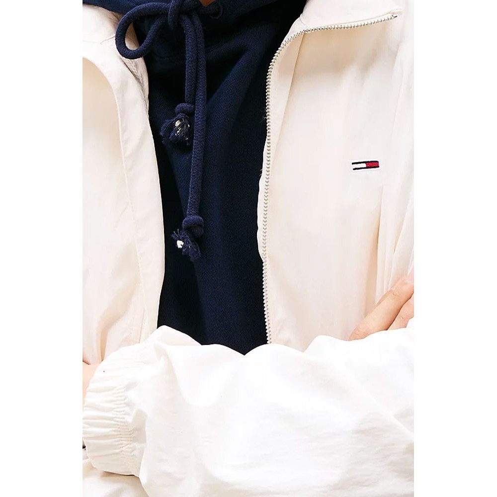 TOMMY JEANS ESSENTIAL JACKET EXT ΜΠΟΥΦΑΝ ΑΝΔΡΙΚΟ OFF WHITE