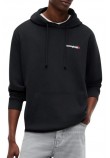 TOMMY JEANS REG ENTRY DNA HOODIE EXT ΦΟΥΤΕΡ ΜΠΛΟΥΖΑ ΑΝΔΡΙΚΗ BLACK