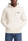 TOMMY JEANS REG ENTRY DNA HOODIE EXT ΦΟΥΤΕΡ ΜΠΛΟΥΖΑ ΑΝΔΡΙΚΗ OFF WHITE