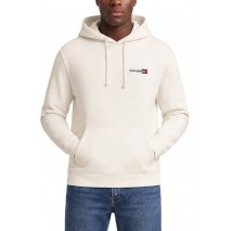 TOMMY JEANS REG ENTRY DNA HOODIE EXT ΦΟΥΤΕΡ ΜΠΛΟΥΖΑ ΑΝΔΡΙΚΗ OFF WHITE