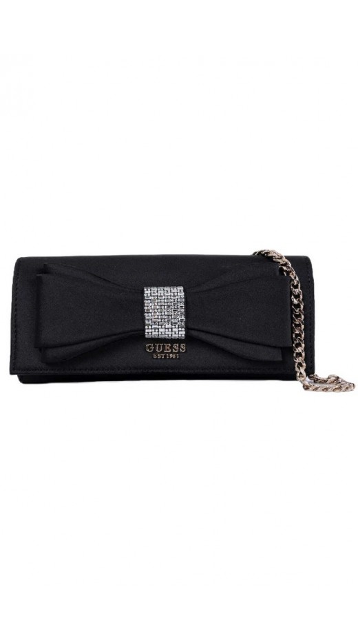 GUESS ELSIE CLUTCH ΤΣΑΝΤΑ ΓΥΝΑΙΚΕΙΑ BLACK