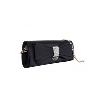 GUESS ELSIE CLUTCH ΤΣΑΝΤΑ ΓΥΝΑΙΚΕΙΑ BLACK