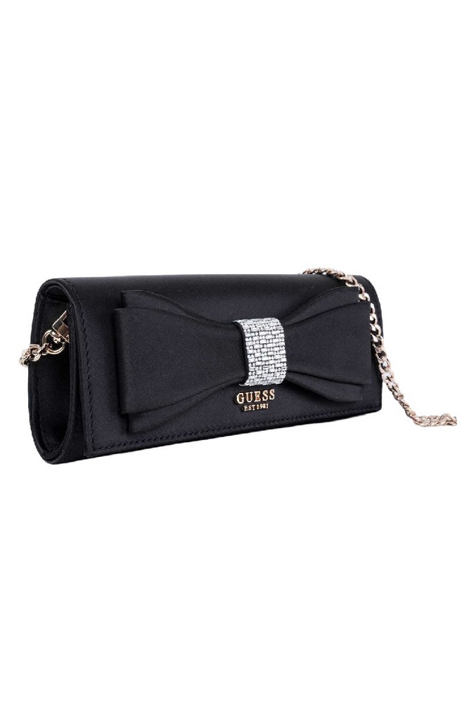 GUESS ELSIE CLUTCH ΤΣΑΝΤΑ ΓΥΝΑΙΚΕΙΑ BLACK