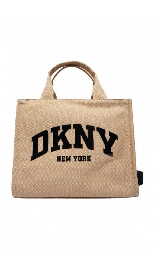 DKNY HADLEE TOTE HANDBAG R41AOR57 ΤΣΑΝΤΑ ΓΥΝΑΙΚΕΙΑ LIGHT KHAKI