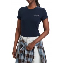 TOMMY JEANS SLIM ESS LOGO 1 EXT T-SHIRT ΜΠΛΟΥΖΑ ΓΥΝΑΙΚΕΙΑ NAVY