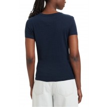 TOMMY JEANS SLIM ESS LOGO 1 EXT T-SHIRT ΜΠΛΟΥΖΑ ΓΥΝΑΙΚΕΙΑ NAVY