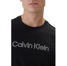 CALVIN KLEIN 30S EU WHOLESALE SPORTSWEAR GRAP T-SHIRT ΜΠΛΟΥΖΑ ΑΝΔΡΙΚΗ BLACK