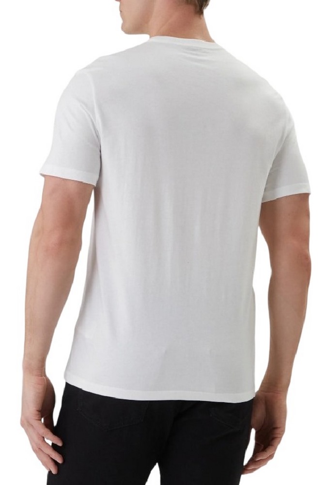 CALVIN KLEIN 30S EU WHOLESALE SPORTSWEAR GRAP T-SHIRT ΜΠΛΟΥΖΑ ΑΝΔΡΙΚΗ BRIGHT WHITE