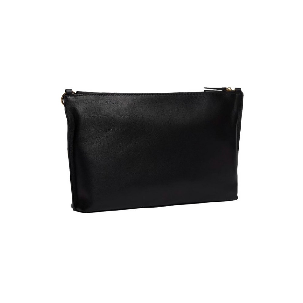 TOMMY HILFIGER DOWNTOWN MINI BAG LEATHER ΤΣΑΝΤΑ ΓΥΝΑΙΚΕΙΑ BLACK
