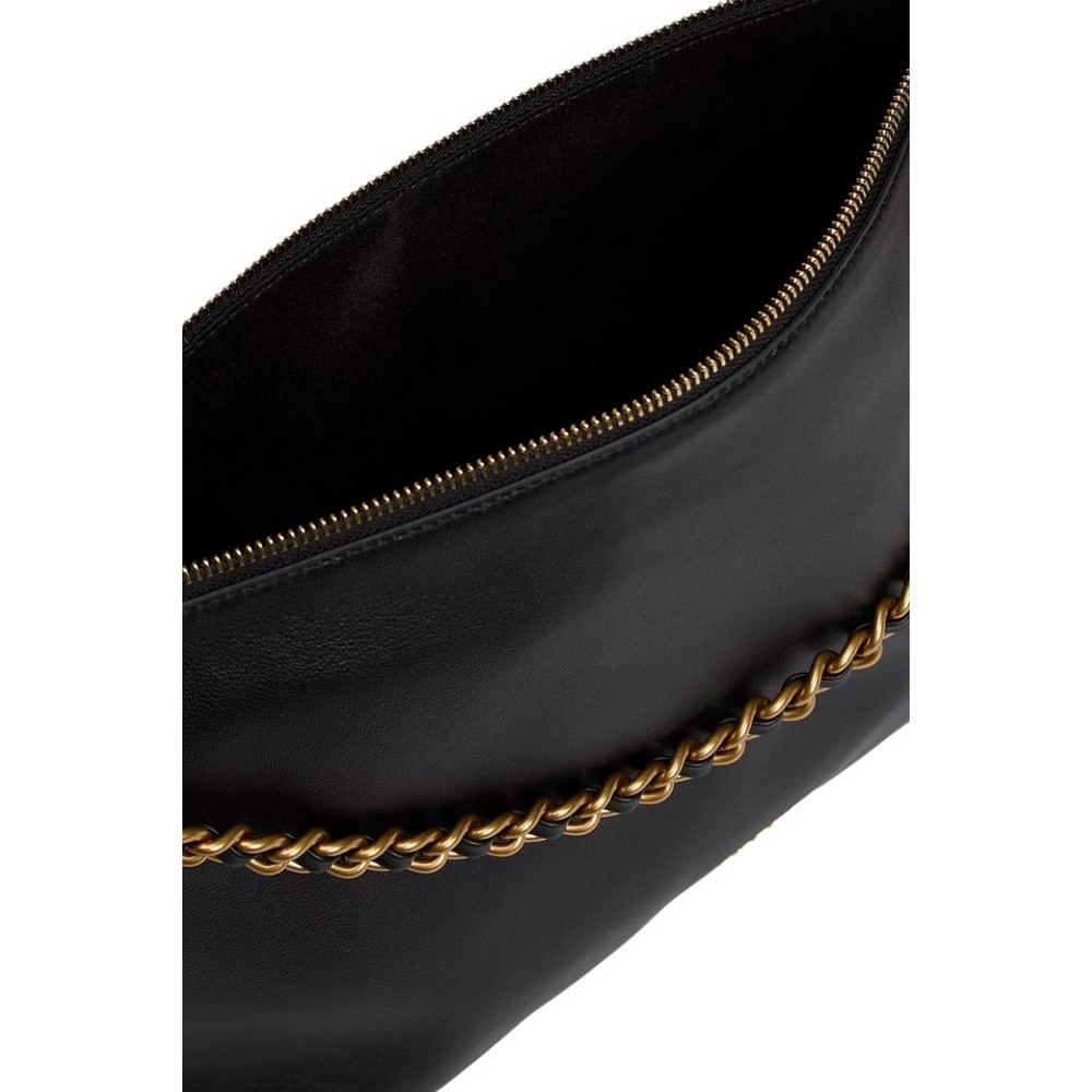 TOMMY HILFIGER DOWNTOWN MINI BAG LEATHER ΤΣΑΝΤΑ ΓΥΝΑΙΚΕΙΑ BLACK