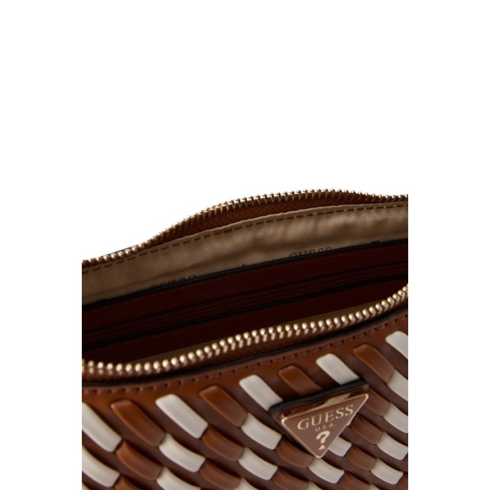 GUESS KORA SHOULDER BAG ΤΣΑΝΤΑ ΓΥΝΑΙΚΕΙΑ CARAMEL
