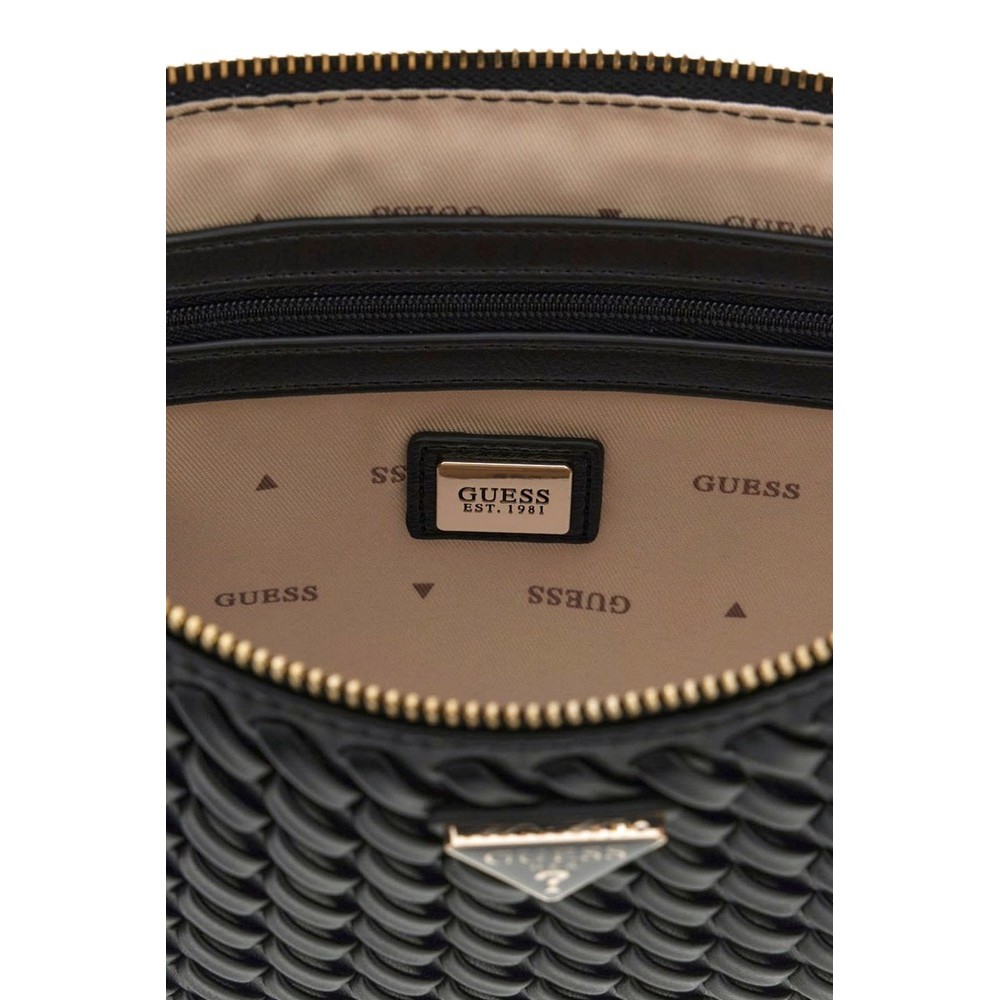 GUESS KORA SHOULDER BAG ΤΣΑΝΤΑ ΓΥΝΑΙΚΕΙΑ BLACK