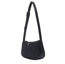 GUESS KORA SHOULDER BAG ΤΣΑΝΤΑ ΓΥΝΑΙΚΕΙΑ BLACK