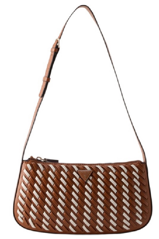 GUESS KORA SHOULDER BAG ΤΣΑΝΤΑ ΓΥΝΑΙΚΕΙΑ CARAMEL