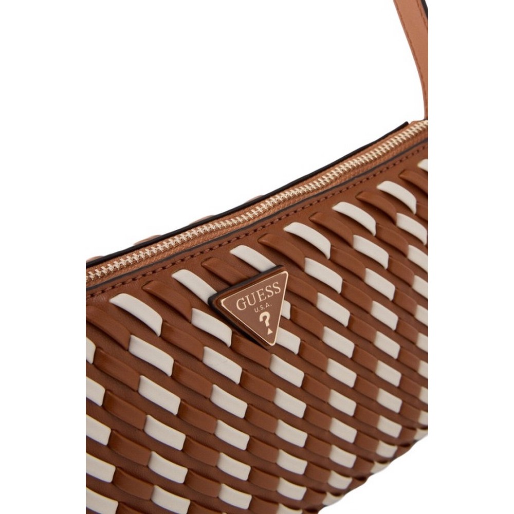GUESS KORA SHOULDER BAG ΤΣΑΝΤΑ ΓΥΝΑΙΚΕΙΑ CARAMEL