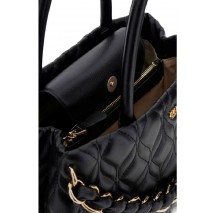 GUESS MAXINE GIRLFRIEND SATCHEL ΤΣΑΝΤΑ ΓΥΝΑΙΚΕΙΑ BLACK
