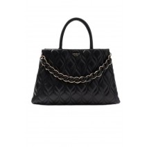 GUESS MAXINE GIRLFRIEND SATCHEL ΤΣΑΝΤΑ ΓΥΝΑΙΚΕΙΑ BLACK