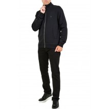 GUESS AL HIGH NECK FULLZIP SWEATSH ΜΠΛΟΥΖΑ ΦΟΥΤΕΡ ΑΝΔΡΙΚΟ BLACK