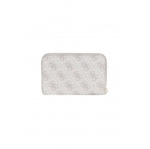 GUESS LAUREL II SLG MED ZIP AROUND ΠΟΡΤΟΦΟΛΙ ΓΥΝΑΙΚΕΙΟ TAUPE