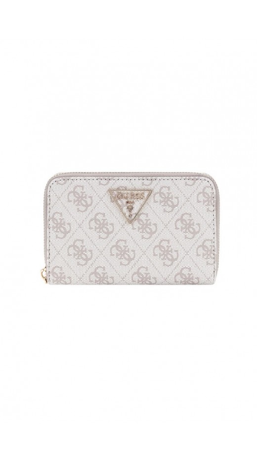 GUESS LAUREL II SLG MED ZIP AROUND ΠΟΡΤΟΦΟΛΙ ΓΥΝΑΙΚΕΙΟ TAUPE