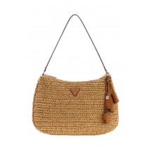 GUESS OFELIA HOBO SHOULDER BAG ΤΣΑΝΤΑ ΓΥΝΑΙΚΕΙΑ COGNAC